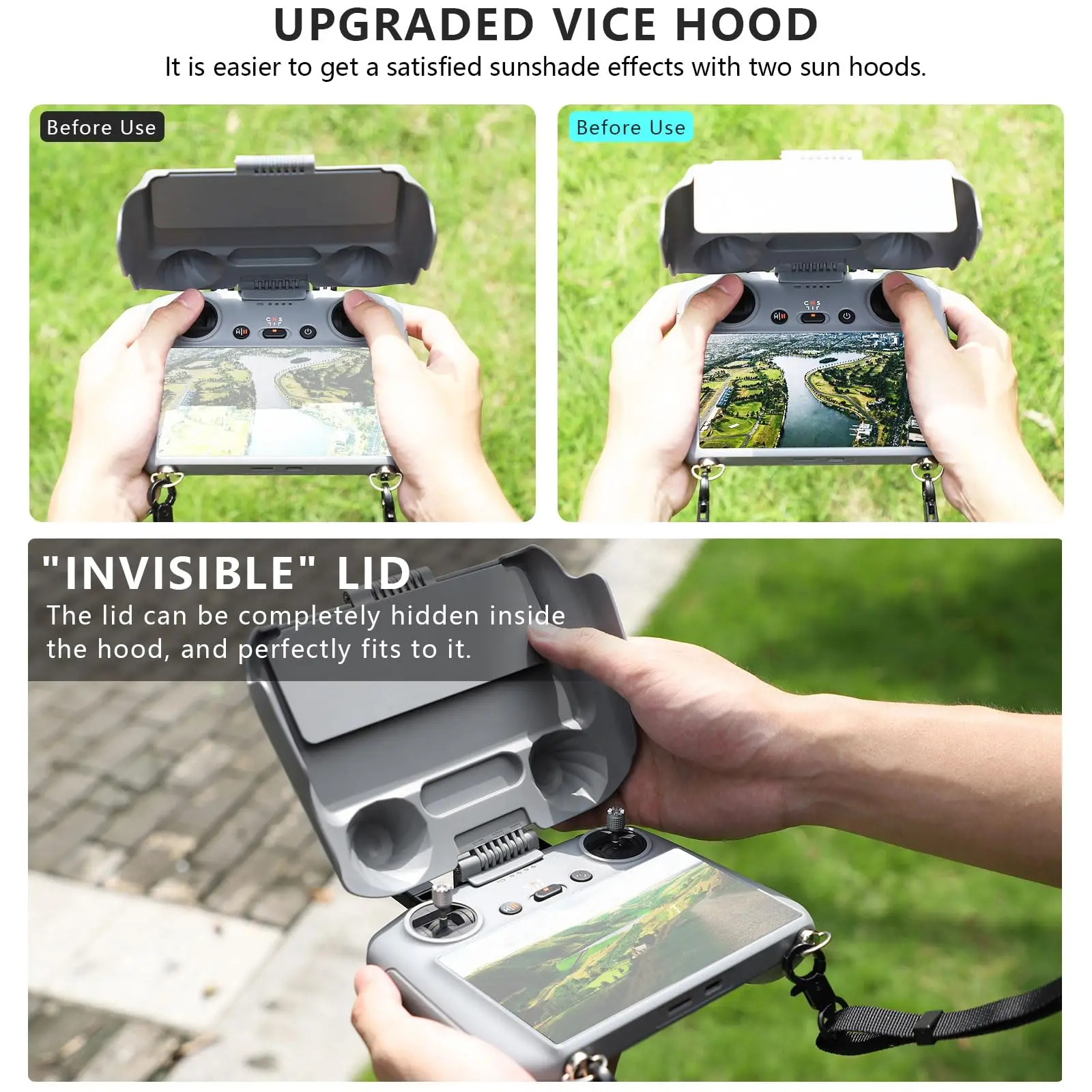 Солнцезащитный Козырек Для DJI Mini 4 Pro Защитный Чехол Джойстика Аксессуар