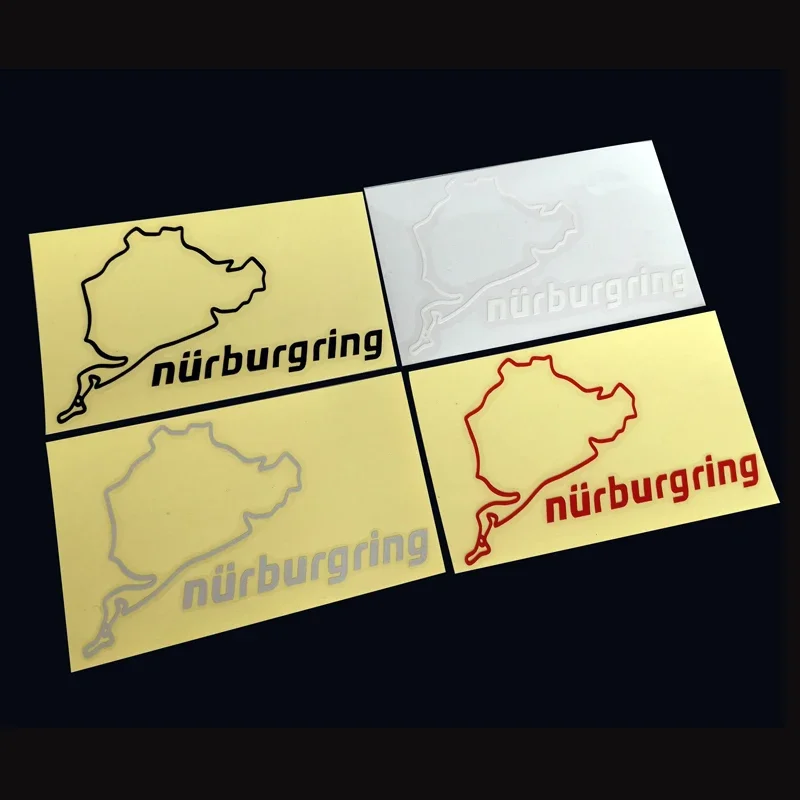 

Автомобиль для кузова автомобиля, заднее лобовое стекло, крышка топливного бака, багажник, окно, дверной пучок, гоночный мотор, спортивная наклейка Nurburgring