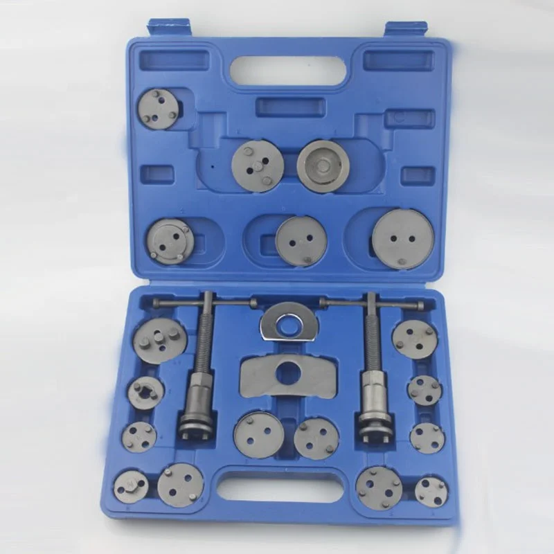 

22pcs Auto Universal Disc Brake Caliper Car Wind Back Pad Compress Repair Tool Kit Set with Case