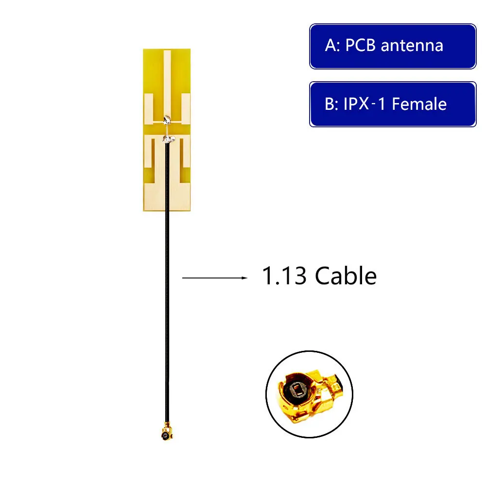 

1 шт. 2,4G 5G 5,8G 8dbi двухдиапазонная встроенная антенна беспроводной Wi-Fi Bluetooth модуль антенна с высоким коэффициентом усиления печатной платы