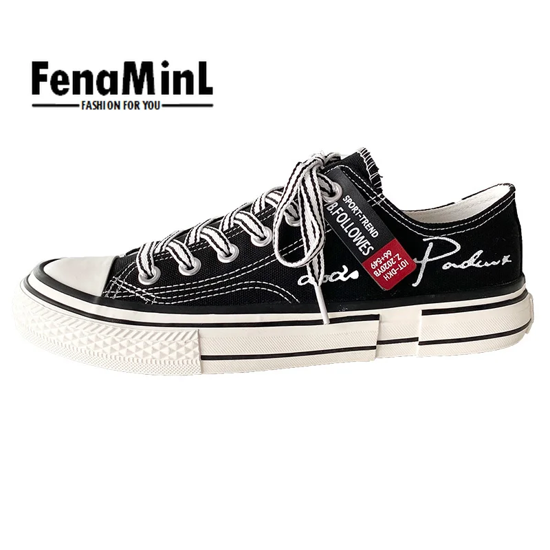 

Canvas Shoes for Men Boys Students Casual Conver Shoes All Black Sneakers Classic Basic Style Mix Color Must-have Cloth Shoes
