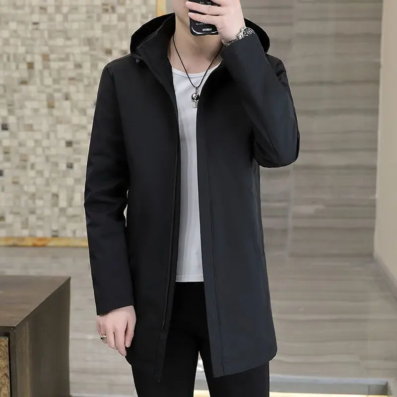 Male  Fashion Trench Coats Male C21