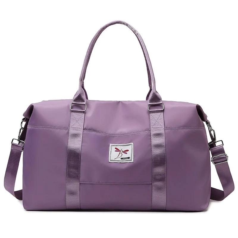 Women's Large Capacity Weekend Travel Bag Oxford Cloth Overnight Duffle Bags Female Waterproof Hand Luggage Organizer Big Bag