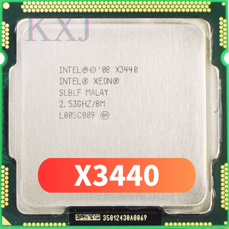 Центральный процессор Intel Xeon X3440, 2,53 ГГц LGA 1156 8 Мб кэш-памяти, 95 Вт