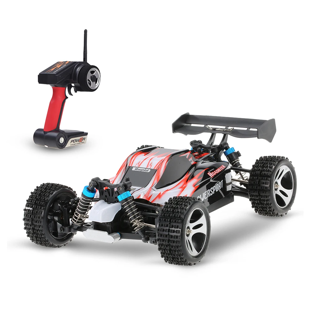 Wltoys A959 1:18 RC Racing Car 2.4Ghz Off Road RC Trucks 4WD 45KM/H High Speed Vehicle RC Racing Car Remote Control Race Car RTR