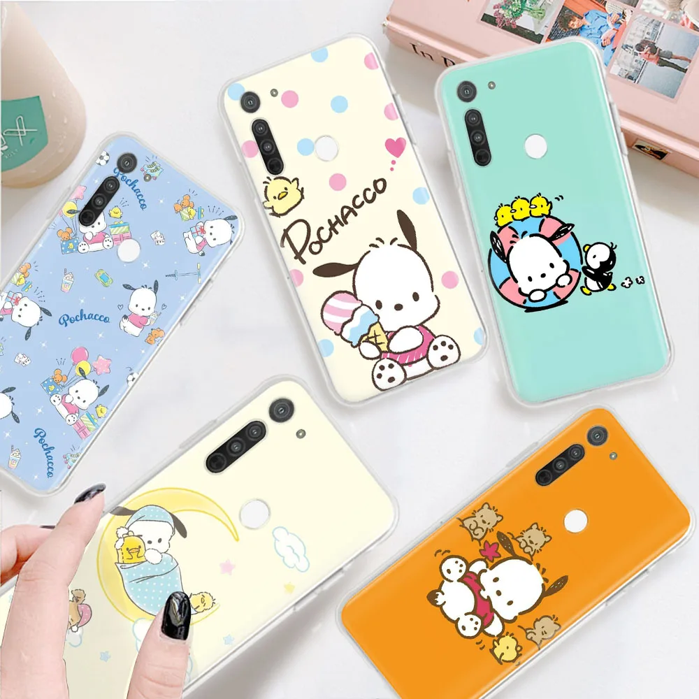 

Pochacco Transparent Case for LG K11 Plus K12 Prime K22 K40S K41S K51S K50S K61 K71 K52 K42 K62 Q61 Q52 K92 Q60 Max