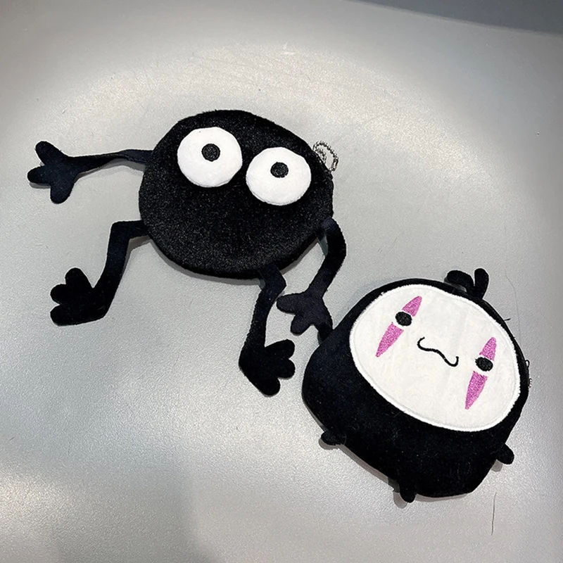 Кошелек с монетницей для косплея аниме Мой сосед Тоторо маленькая плюшевая кукла