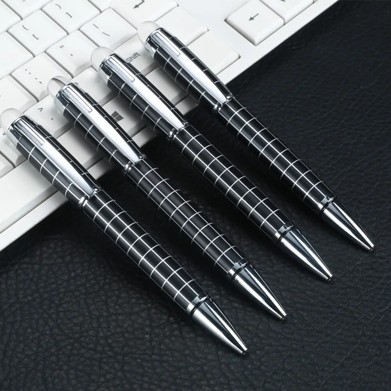 

Hot Selling Full Metal Business Men Signature Writing Ballpoint Pen Office Gift Writing Pen Buy 2 Send Gift