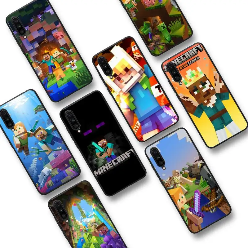

Game Mine C-Crafts Phone Case For Xiaomi Mi 5X 8 9 10 11 12 lite pro 10T PocoX3pro PocoM3 Note 10 pro lite