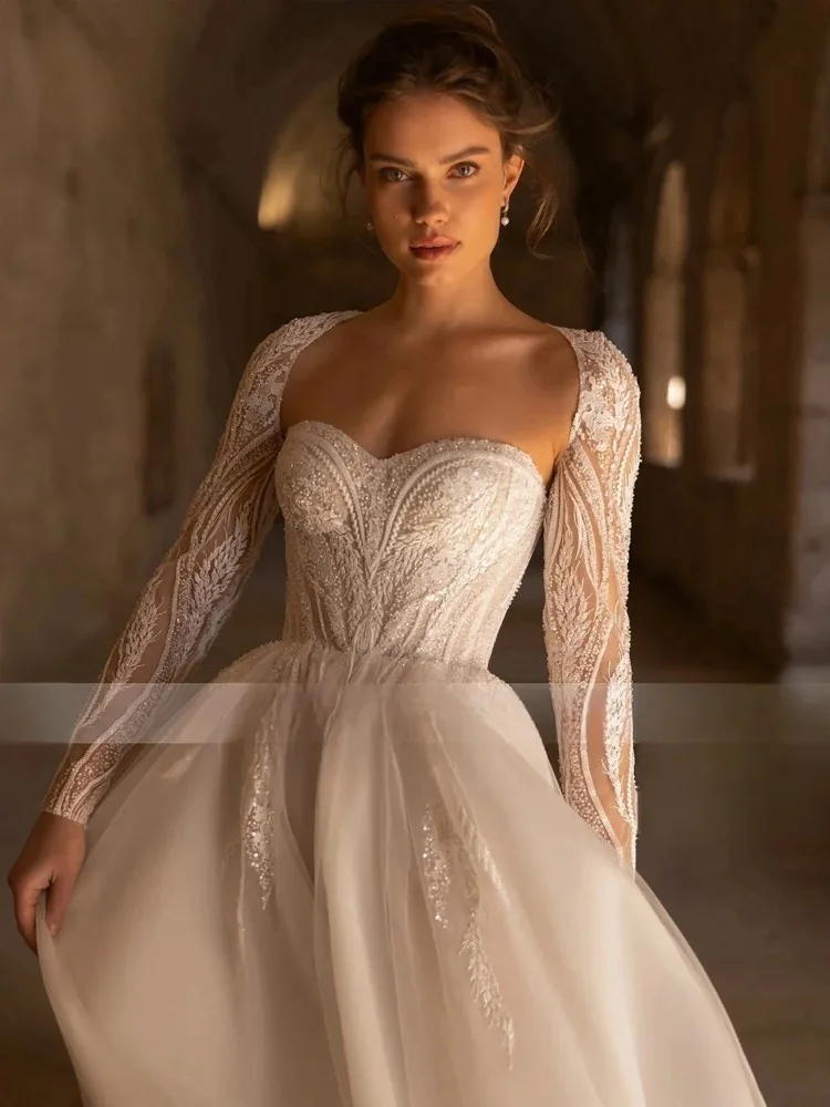 Простое свадебное платье по индивидуальному заказу накидка 2 в 1 трапециевидной