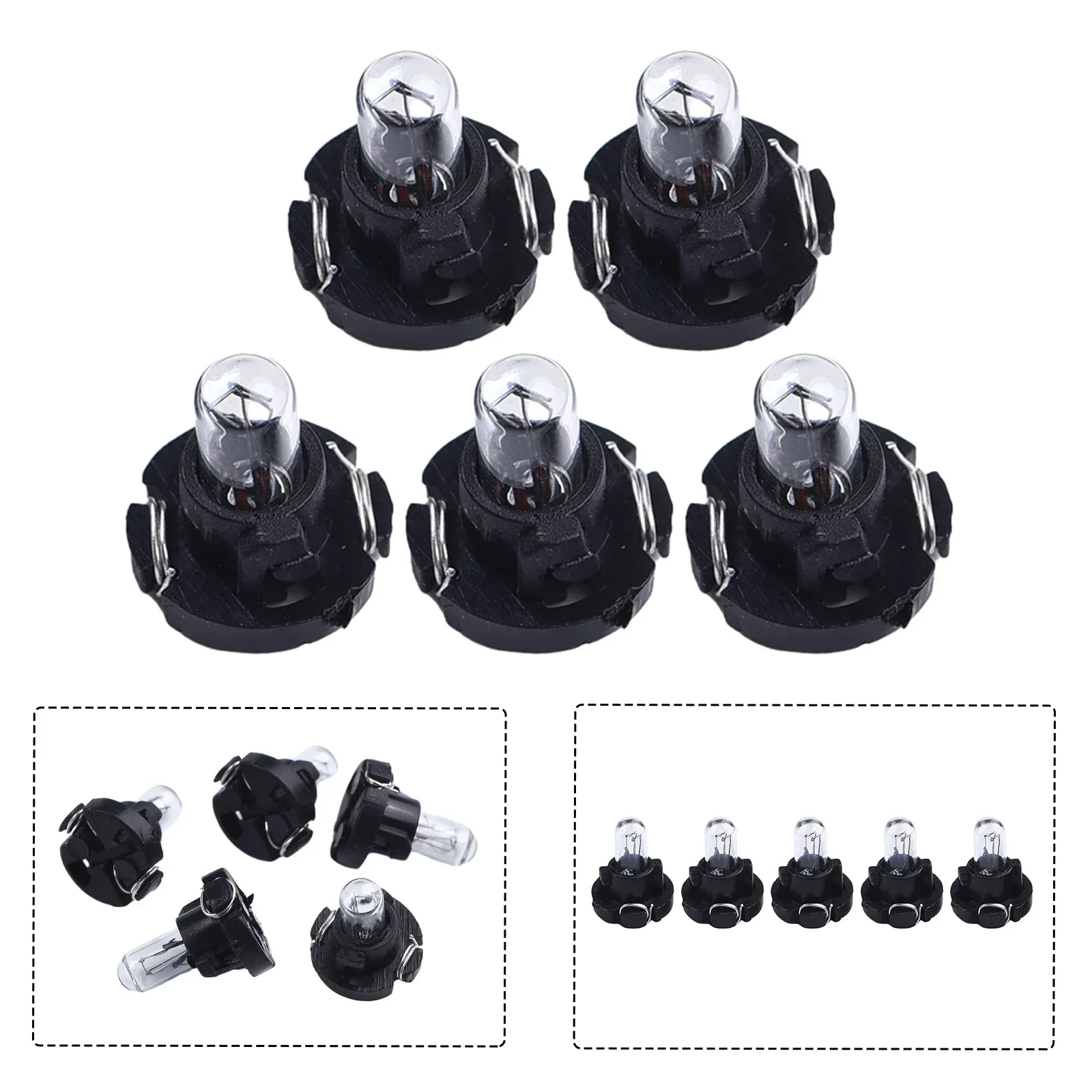 5/10 шт. T3 T4.2 12 В супер яркий автомобильный интерьер Instrumento Bombillas светодиодные лампы