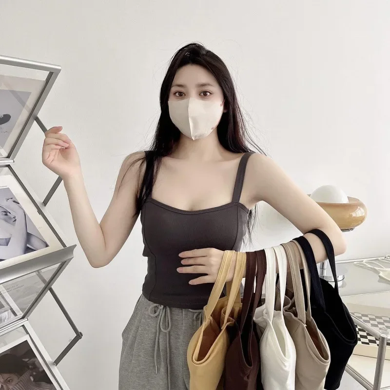 Укороченная майка Maillarddesign с чувствительностью летняя модель 2024 года Корейская