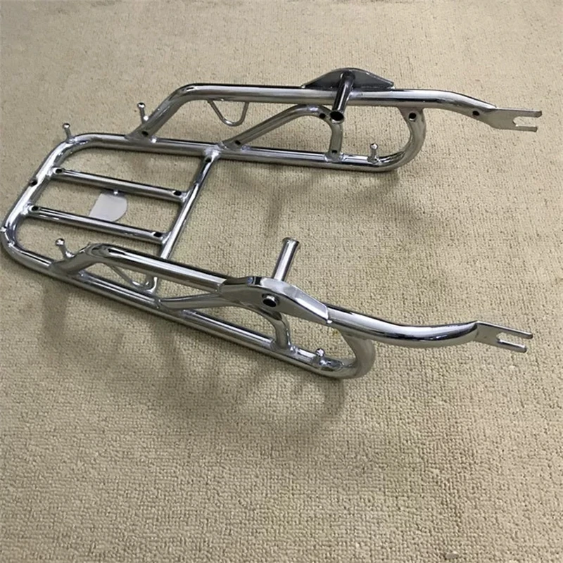 Фото Задний багажник мотоцикла для Honda Lifan Skygo Loncin Italika Qipai Fekon Sanlg Qingqi Qjmotor CG125 CG150 HJ125 Кронштейн грузового кронштейна №3