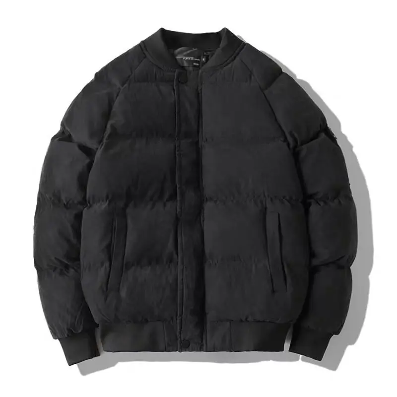 

2023 Winter Overcoats Men Parkas Thicken Warm Coat Male Outwear Jackets Solid Color Parka Coat Men Fashion New Streetwear M41