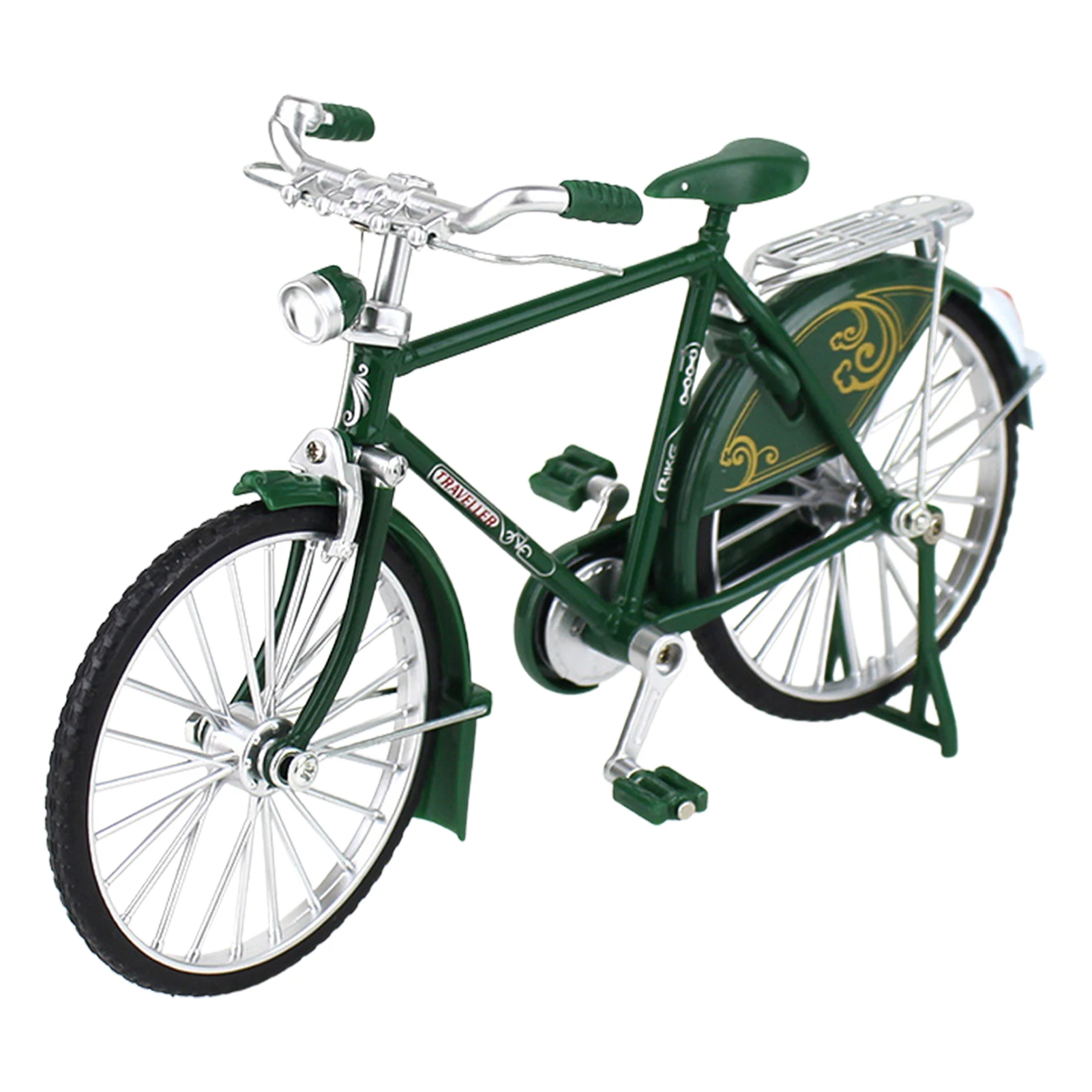 

1:10 Simulation Bicycle Model 1:10 Scale Metal Mountain Bike Road Bicycle Vehicles Model Decoration Gift Finger Bike Model Toy