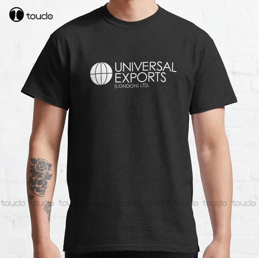 

Universal Export Classic T-Shirt t shirts for women men fashion Custom aldult Teen unisex digital printing xs-5xl All seasons