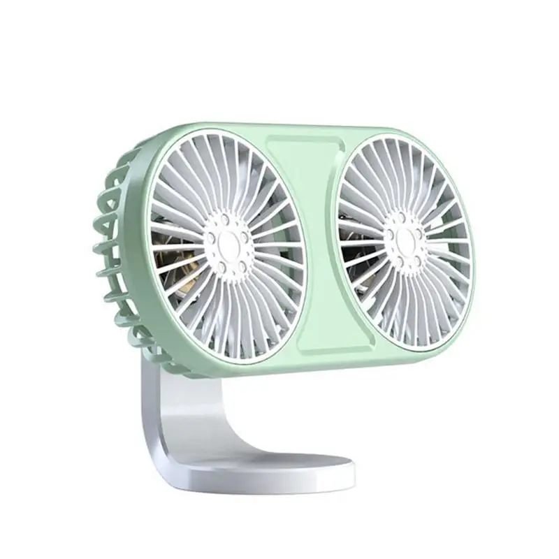 

Автомобильный USB-вентилятор с двойной головкой, бесшумный с 3 регулируемыми скоростями и циркуляцией воздуха для автомобиля