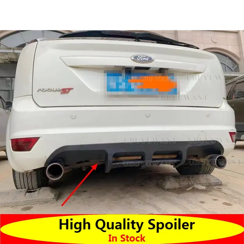 

Черный Задний спойлер из АБС-пластика для Ford Focus 2009 2010 2011 2013