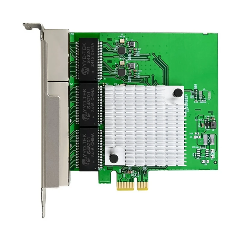 Гигабитная сетевая карта Ethernet LAN-карта 6-портовый сетевой адаптер Pcie X1