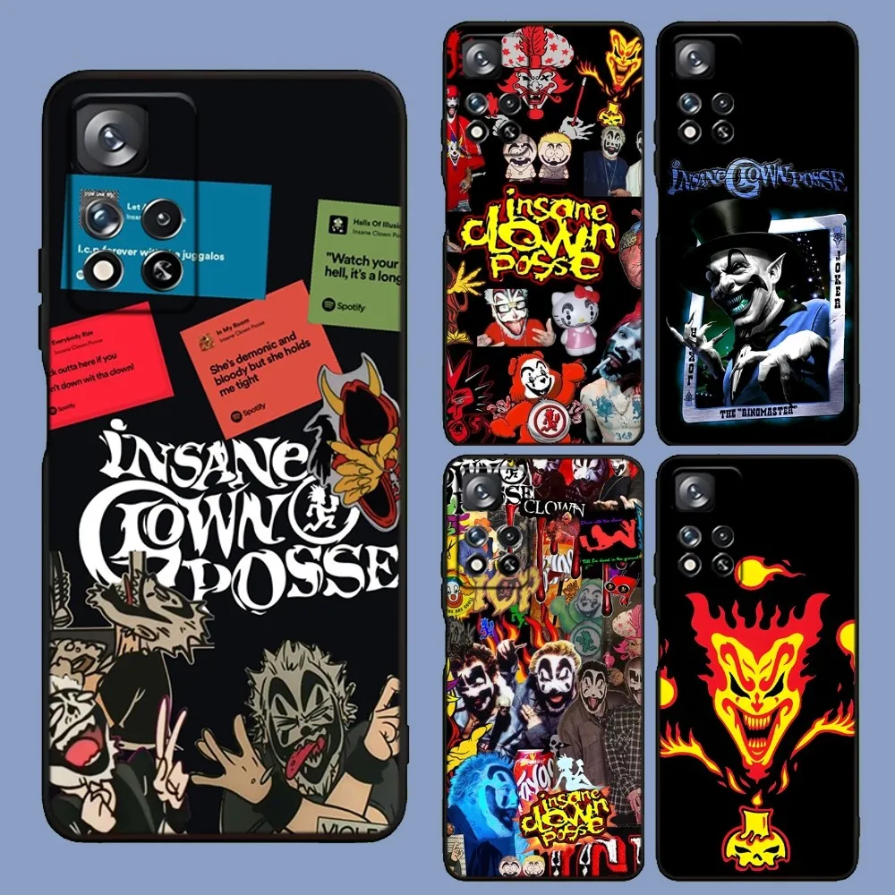 Чехол для телефона ICP Insane Clown Posse Samsung Galaxy A13 A21s A22 A31 A32 A52 A53 A71 A80 A91 мягкий черный