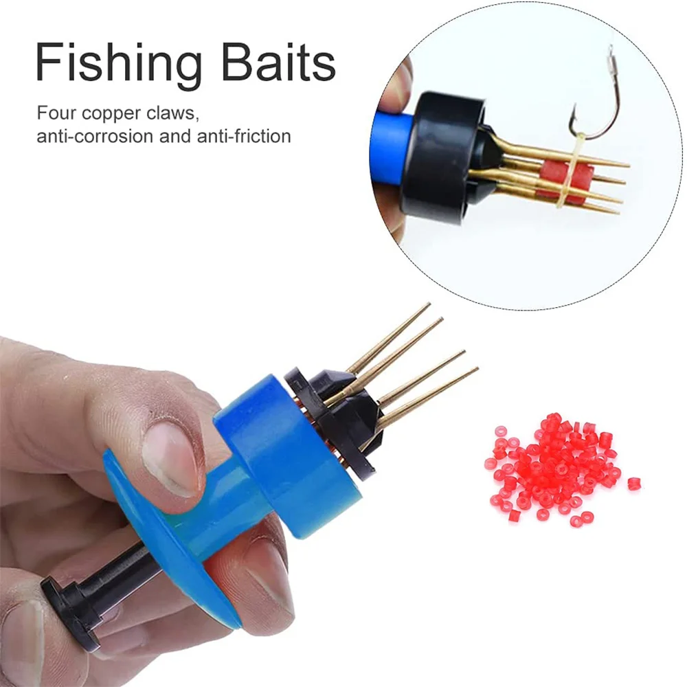 

1Pcs Portable Bait Device Earthworm Red Worm Bait Clip Lightweight Bait Clip Fishing Accessories Fishing Accessories