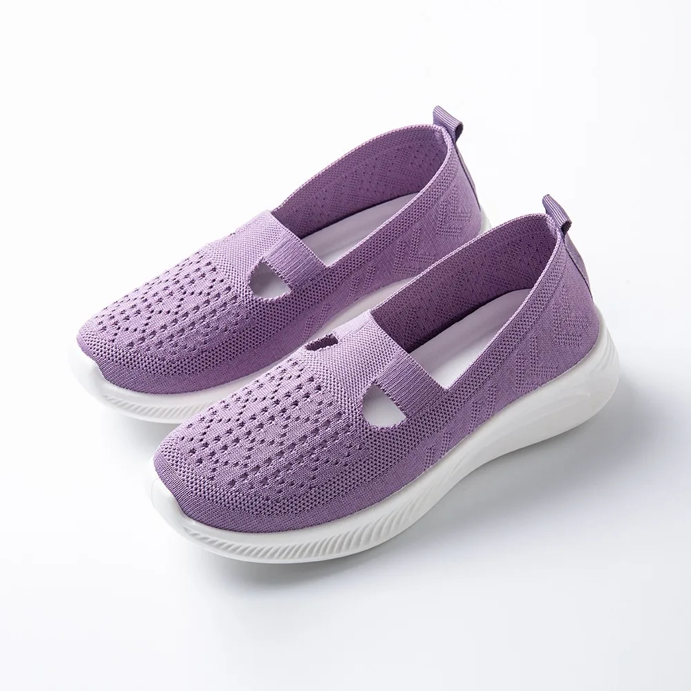

Тканевые туфли женские летние новые стильные прогулочные туфли мягкая обувь на мягкой подошве легкие удобные туфли для пожилых женщин обувь
