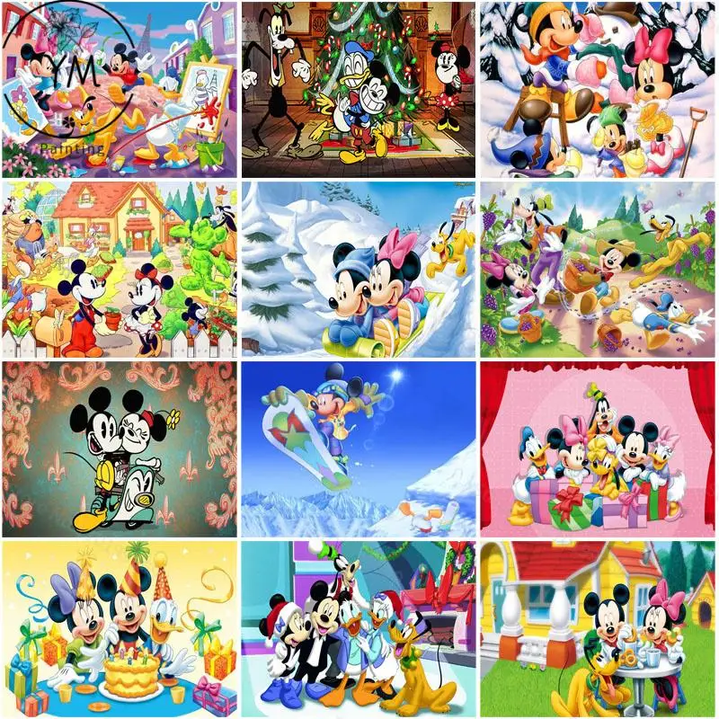 

Алмазная мозаика «Микки Маус»