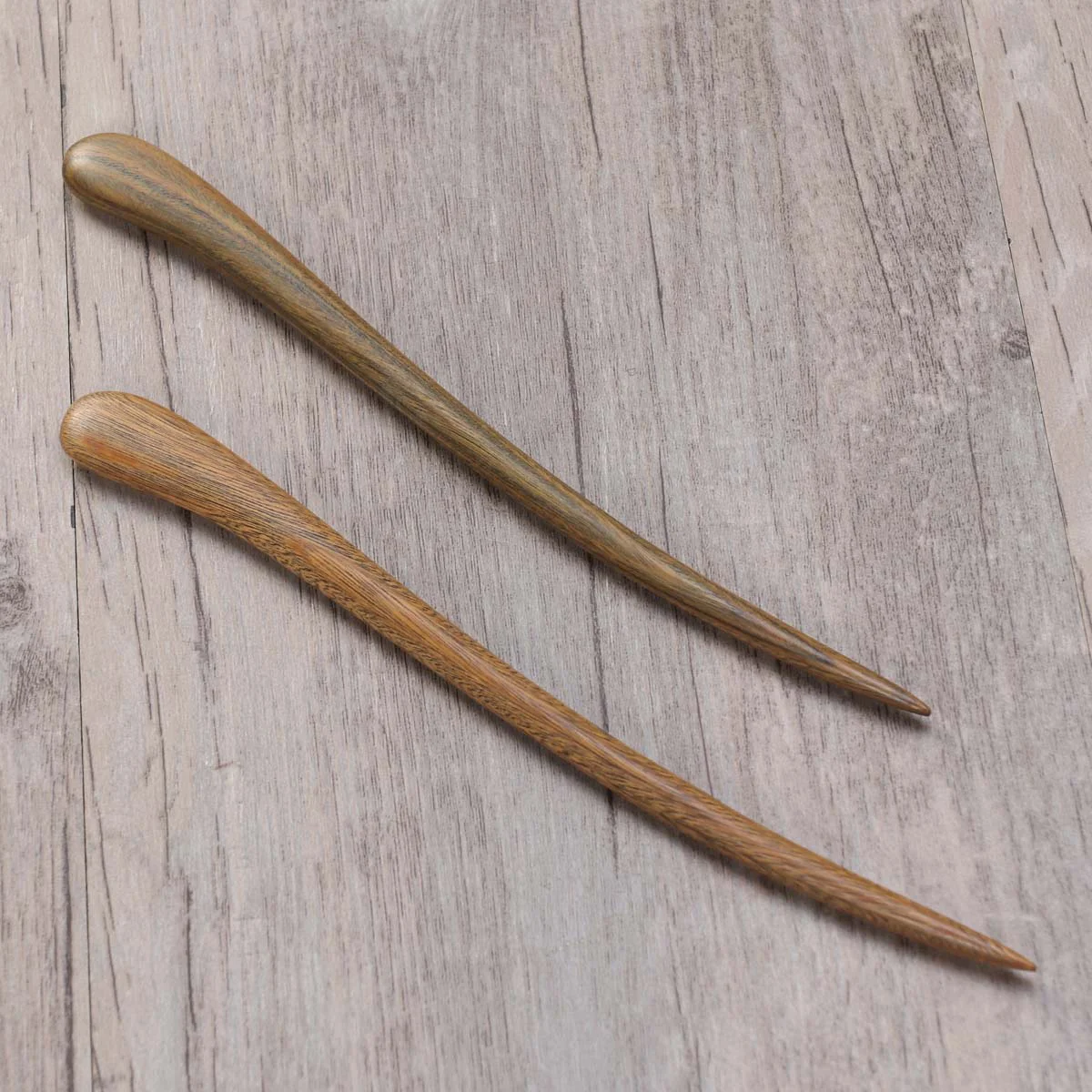 

Hair Hairpin Chopsticks Women Vintage Stick Sticks Wood Wooden Retro Decorative Clip Thick Chinese Buns Accessories Brown Large
