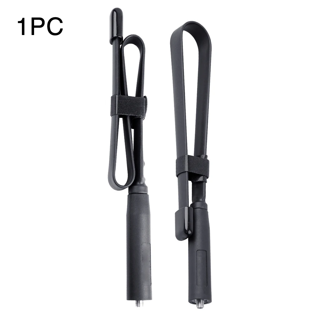 Signal Boost Walkie Talkie VHF UHF Foldable Flexible Extend Antenna Outdoor SMA Female Portable Dual Band For Baofeng UV-5R/82