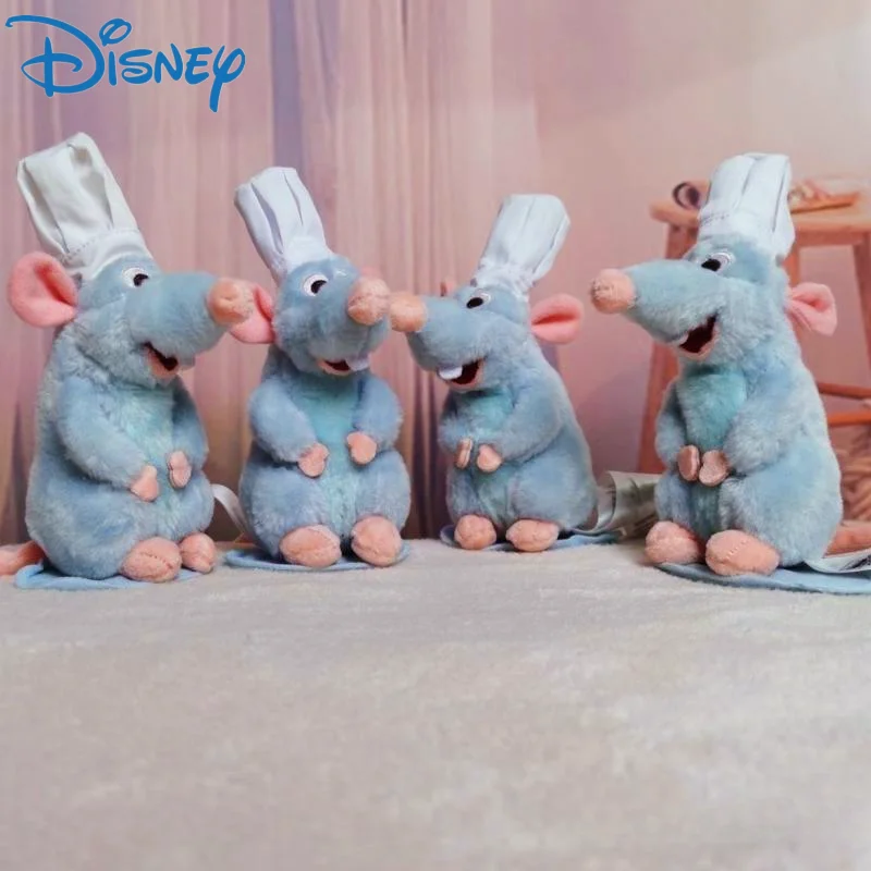 

Disney Store Рататуй шеф-повар Реми магнитные плечевые плюшевые игрушки детские подарки милые плюшевые игрушки Рождественские рождественские игрушки
