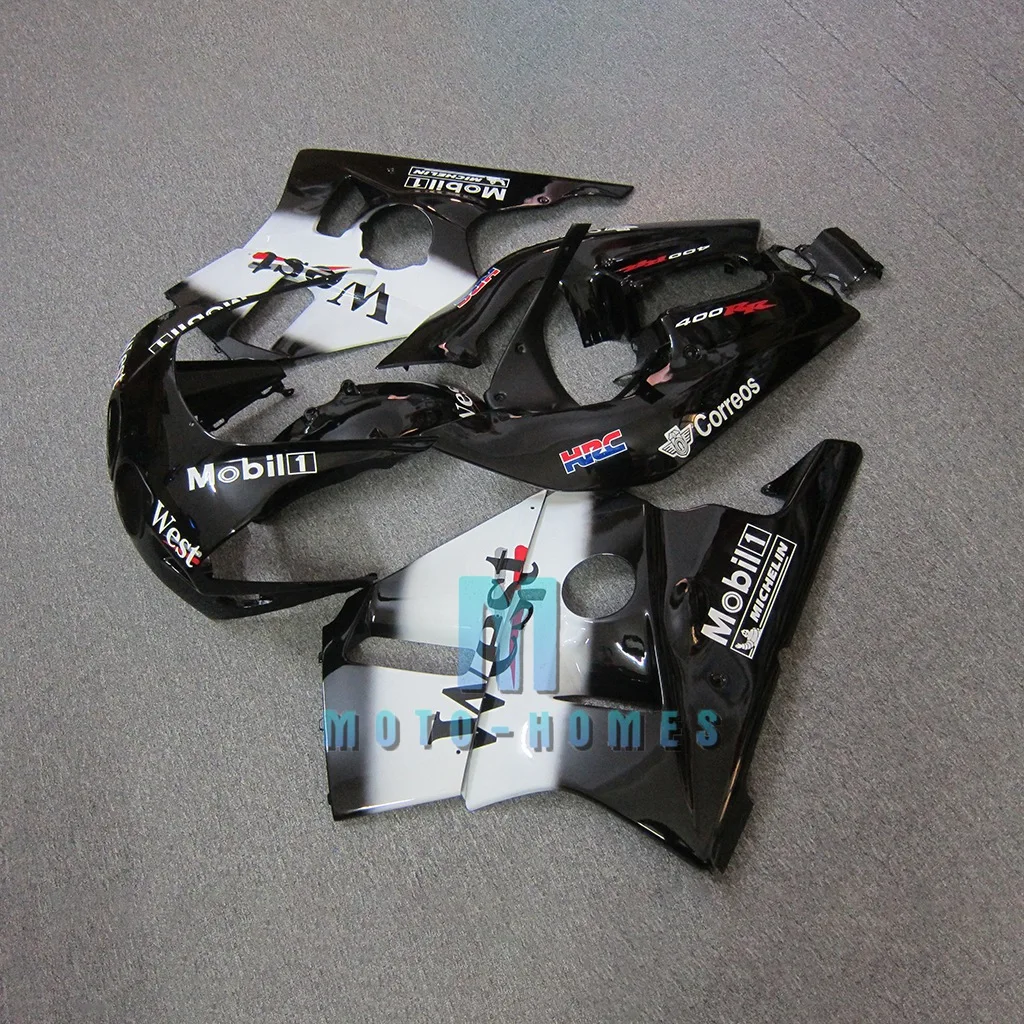 Бесплатная картина на заказ Кузов для Honda CBR400RR 1988 1989 NC23 CBR400 RR 98 99 Road Racing Aftermarket