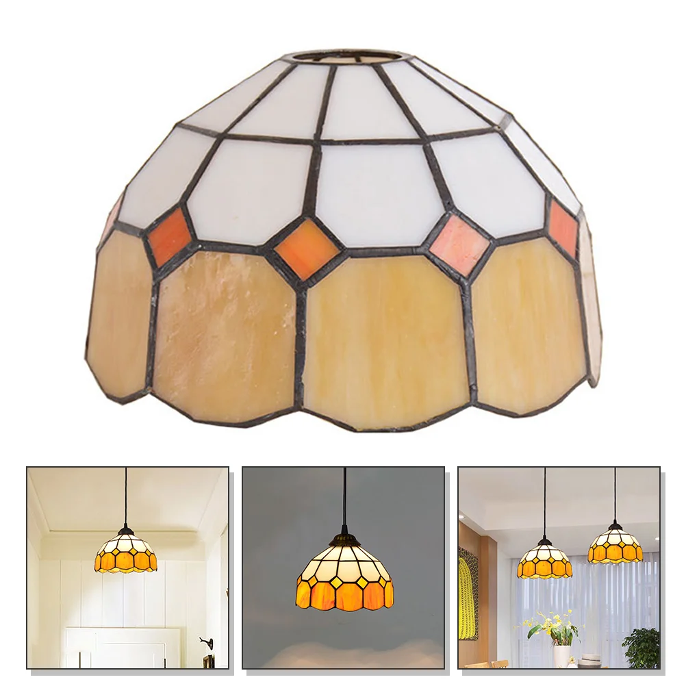 Затеняющая лампа Настенный декор из витражного стекла домашний современный