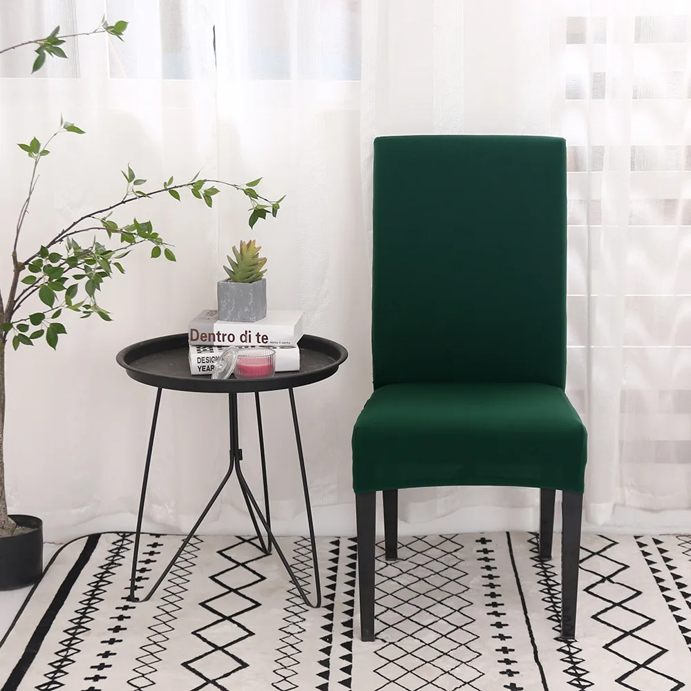 Cover Dining Chair Slipcover Elastic Removable Parsons Chair Cover For Home Hotel Office Home Textile