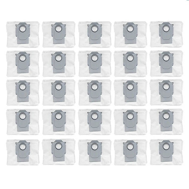 

25PCS Suitable For Roborock G10S G10S PRO Accessories Dust Bag Cloth Bag T8 Q7 Non-Woven Dust Bag