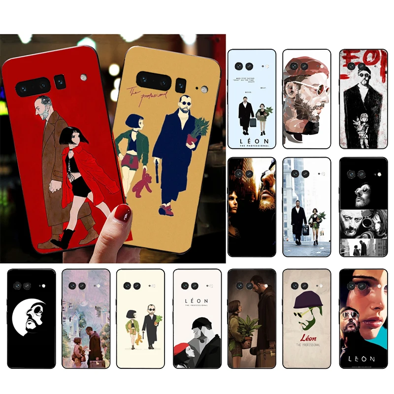 

Phone Case for Google Pixel 7 Pro 7 6A 6 Pro 5A 4A 3A Pixel 4 XL Pixel 5 6 4 3 XL 3A XL 2 XL Leon Matilda Natalie Portman Funda