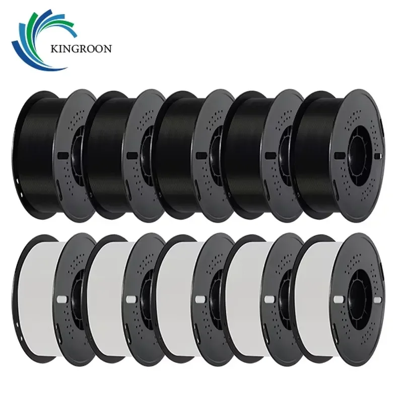 Фото Филамент Kingroon PETG 1.75 мм, 10 кг (22 фунта), оптом, 10 катушек, высокоточный, для 3D-печати, для 3D-принтеров, США №1