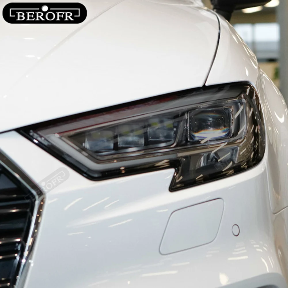 

Дымчатая Черная защитная пленка из ТПУ для автомобильных фар Audi A3 8V S3 A4 B8 B9 A5 A6 S6 C8 A7 A8 D4 TT TTS Q3 Q5 Q7 Q8 RSQ8