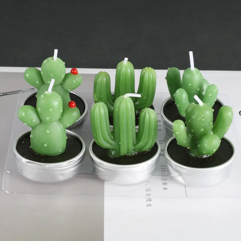 Имитация суккулентных свечей 44 комбинации на выбор украшения для дома гостиной