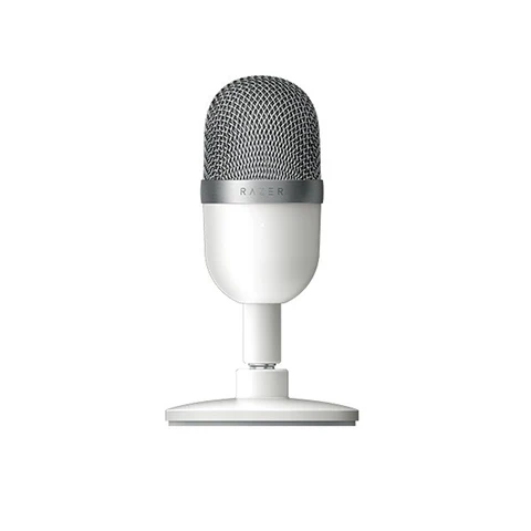 Конденсаторный микрофон Seiren Mini USB, ультракомпактный потоковый микрофон с суперкардиоидным рисунком, розовый микрофон