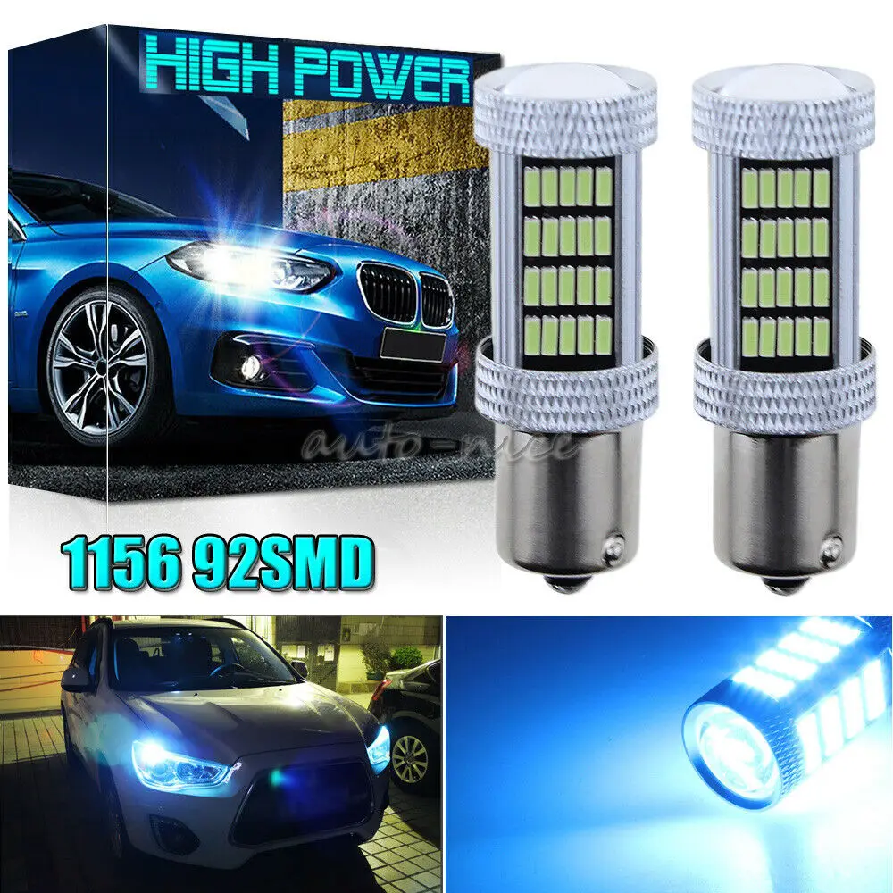 

Синие светодиодные дневные ходовые огни 92Smd 1156 для Sagitar Jetta Mk6