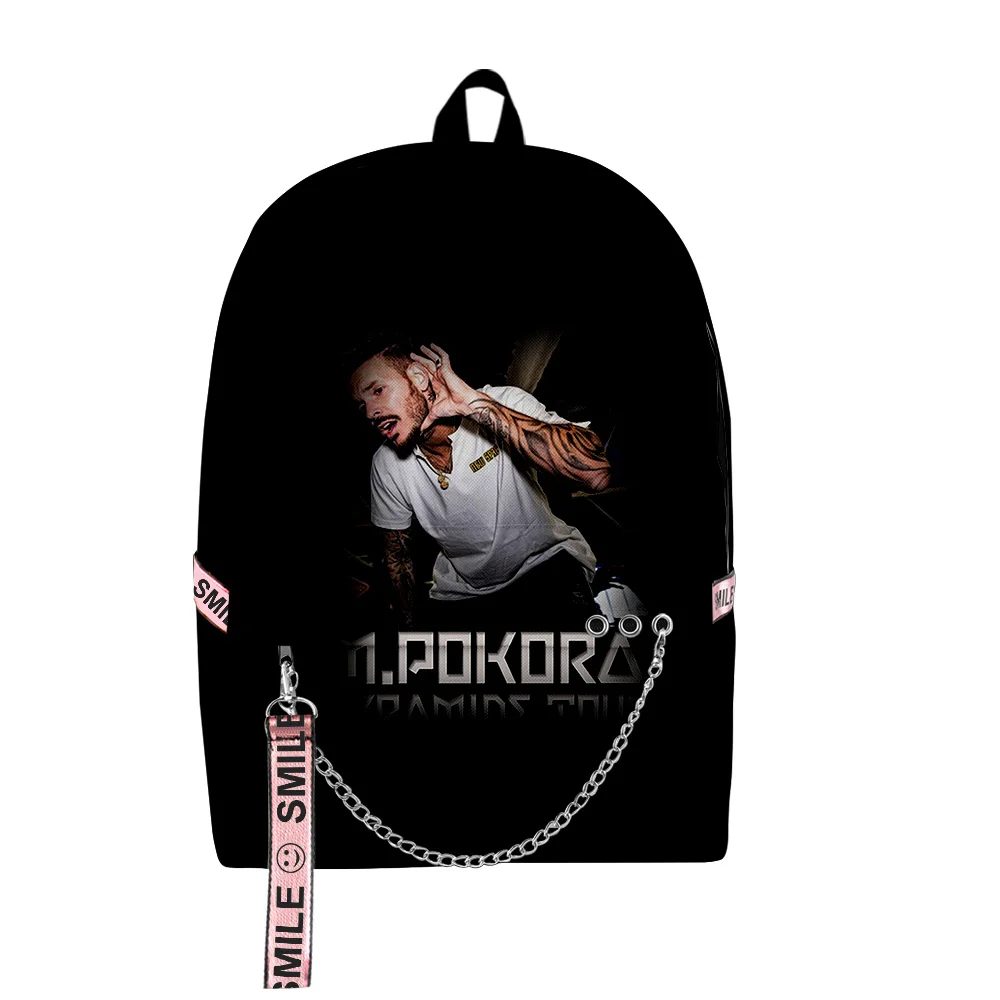 

Hip Hop Novelty School Bags Boys Girls M Pokora 3D Print Oxford Waterproof Notebook multifunction Shoulder Backpacks