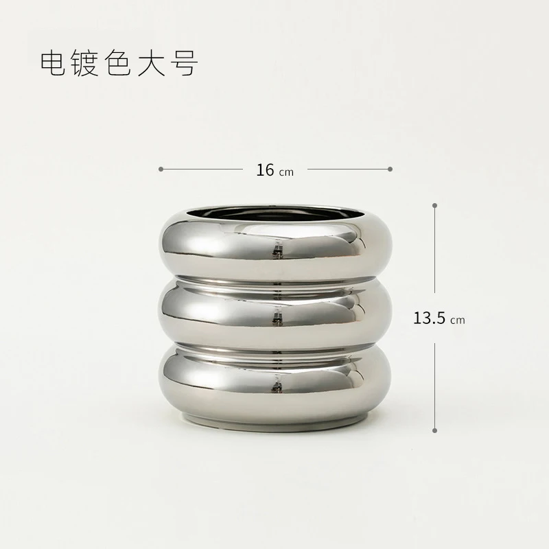 

Круглый керамический горшок Epeiushome