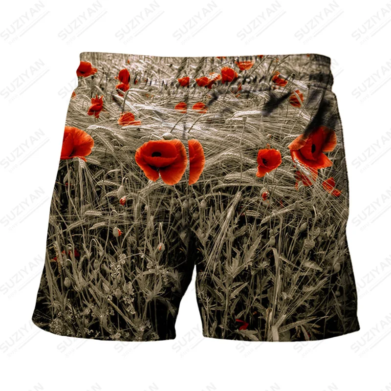 

Men'S Shorts Mens Clothes Classic Shorts Men Leisure Fashionable Printed Short Pants Men Run Hot-Selling Quick-Dry Swimming