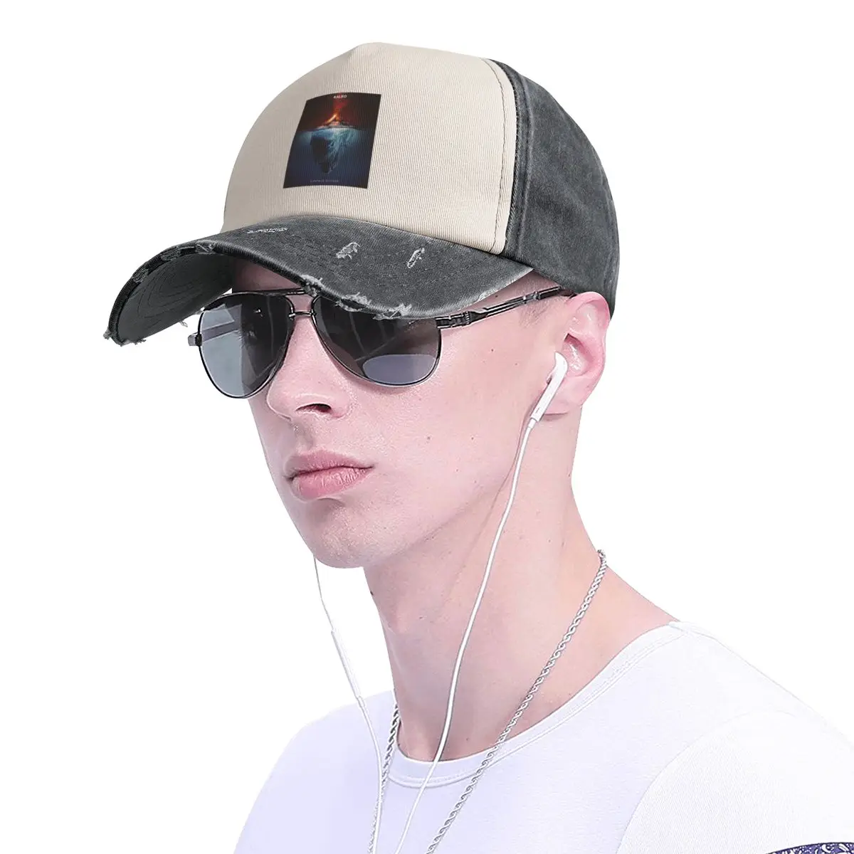 Классическая футболка Kolong Kaleo Fight Or American Tour 2020 бейсболка пляжная шляпа шляпы для