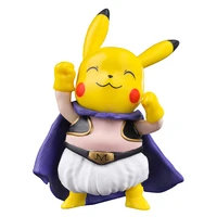 2022 pokemon anime pikachu cosplay pirate luffy dragon demon buu action figure decoration cartoon model gift childrens toys pvc