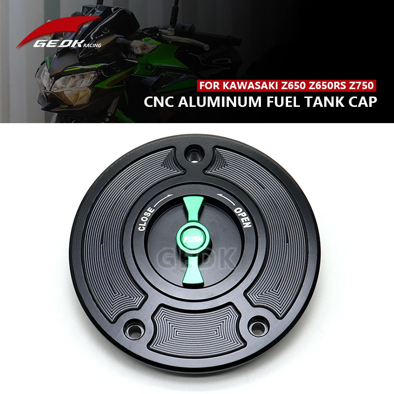 

Universal Motorcycle Oil Tank Cover For KAWASAKI Z650 Z650RS Z750R CNC Aluminum Quick Release Modified Accessories