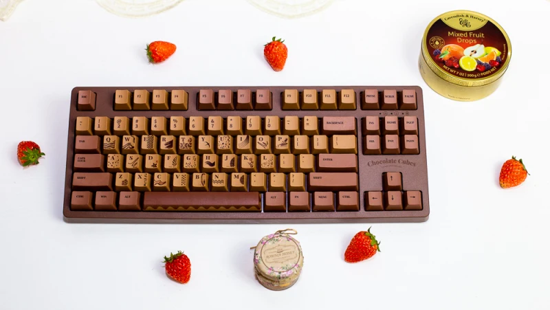 

Клавиатура AJAZZ Механическая Проводная с кубиками шоколада, 87 клавиш