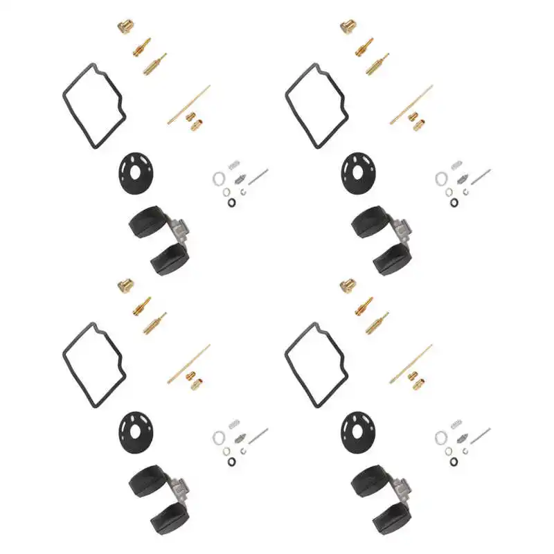 

Carb Repair Kit Rubber Copper Carburetor Maintenance Set for Motorbike