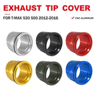 for yamaha tmax 530 t max 500 tmax530 tmax500 motorcycle aluminum exhaust nozzle pipe muffler tip cover 2012 2013 2014 2015 2016