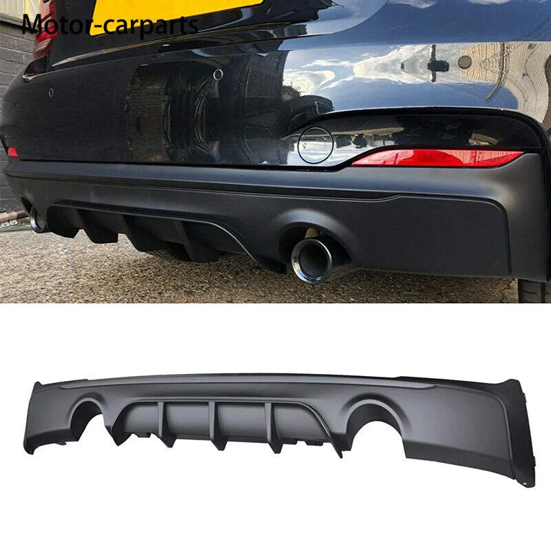 

For BMW 2 Series 2014-2020 F22 F23 M Sport Primed Rear Diffuser Lip Dual Exhaust